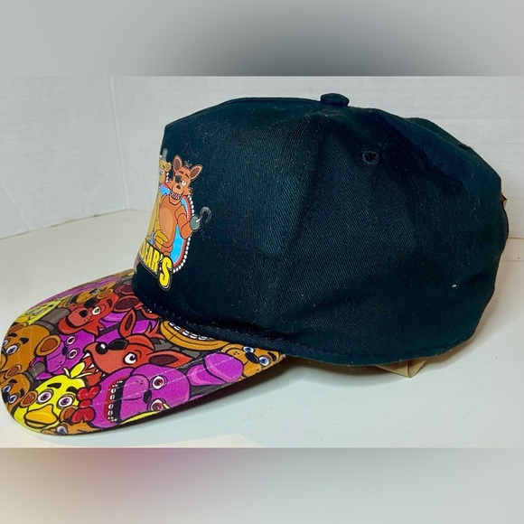 Five Nights At Freddy's Freddy Fazbear’s Pizza Snapback Cap Youth Hat Adjustable - Picture 2 of 5